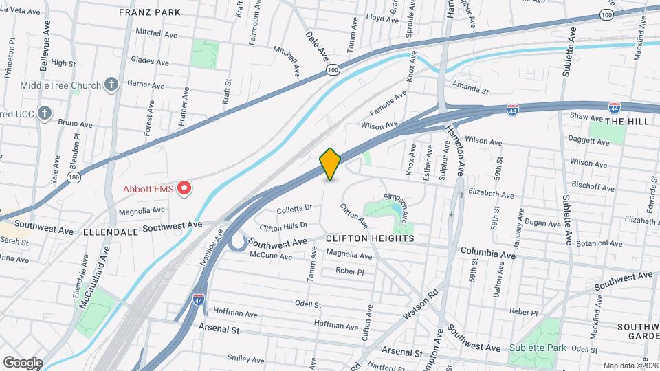 2512 Tamm Ave Map and Location Details