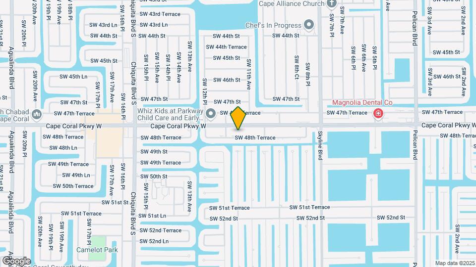 1117 SW 48th Ter Map and Location Details