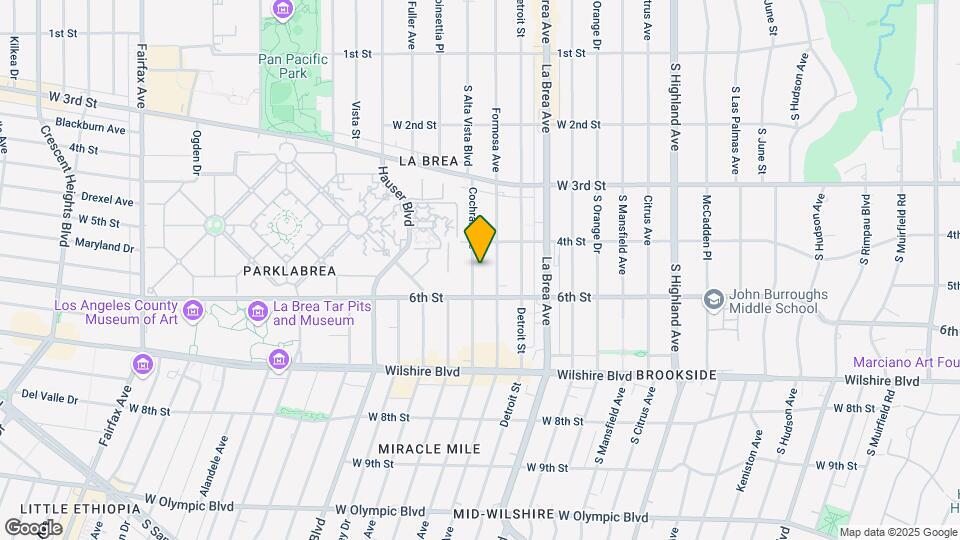 432 S Cochran Ave Map and Location Details