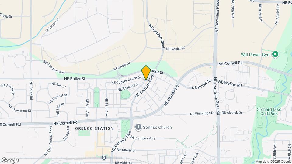 1754 NE Ashberry Dr Map and Location Details