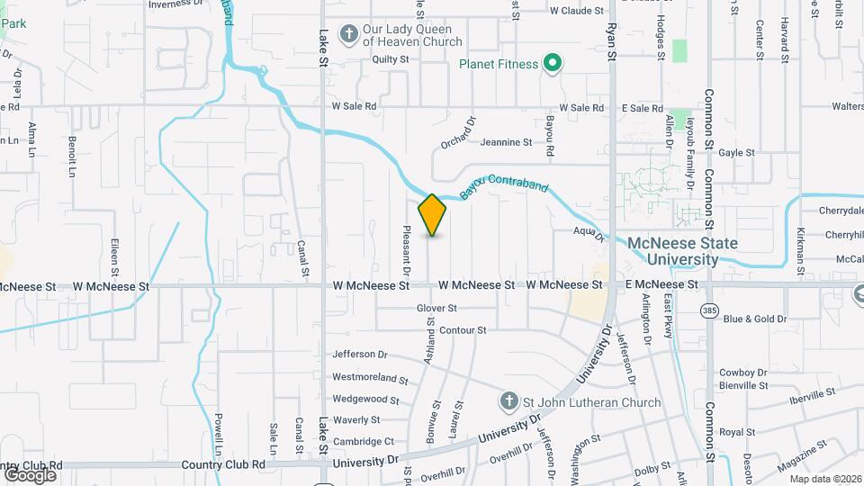 4401 Ashland St Map and Location Details