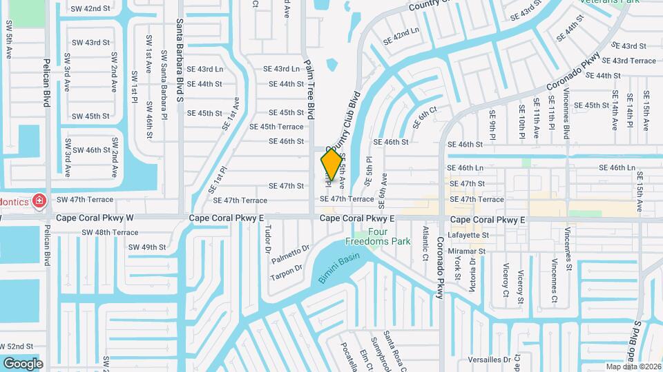 4711 SE 4th Pl Map and Location Details