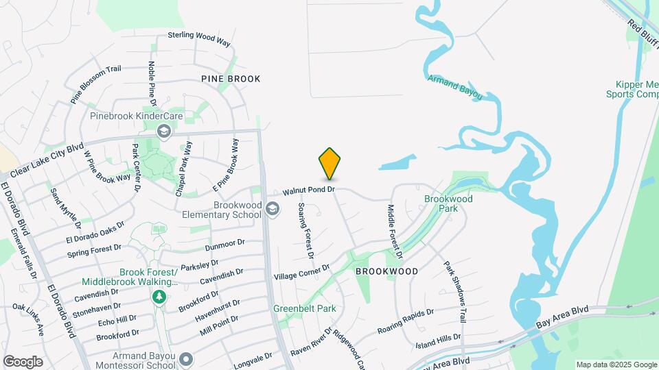 4103 Walnut Pond Dr Map and Location Details