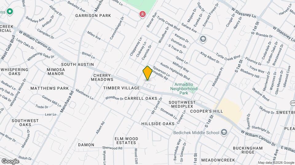 Oak Bend Apartments Map and Location Details