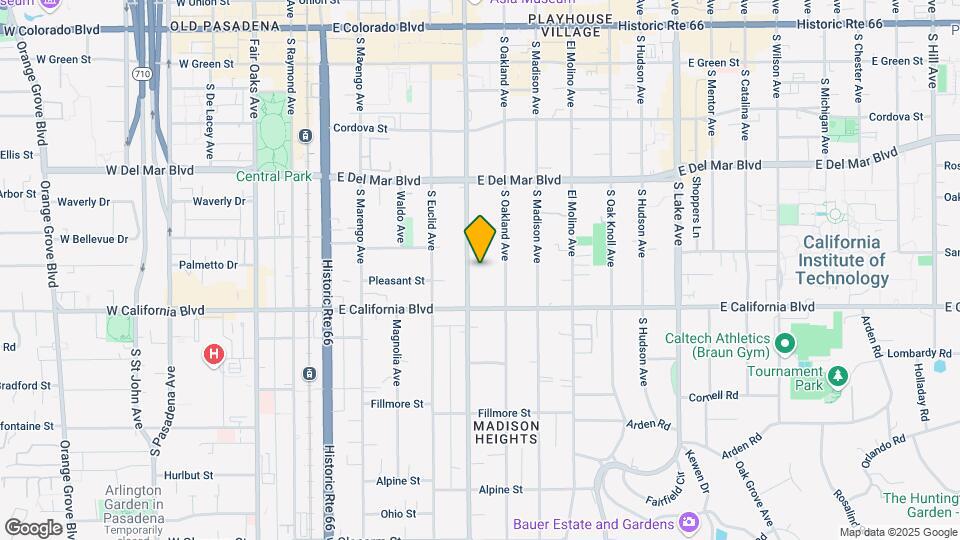 Los Robles Apartments Map and Location Details