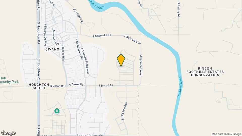 10937 E Oak Grove Pl Map and Location Details