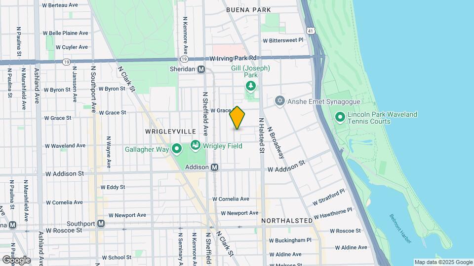 3717 N Fremont St, Unit 2S Map and Location Details