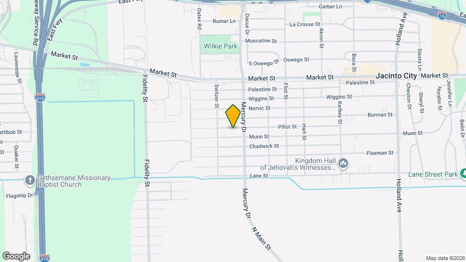 10230 Pillot St Map and Location Details