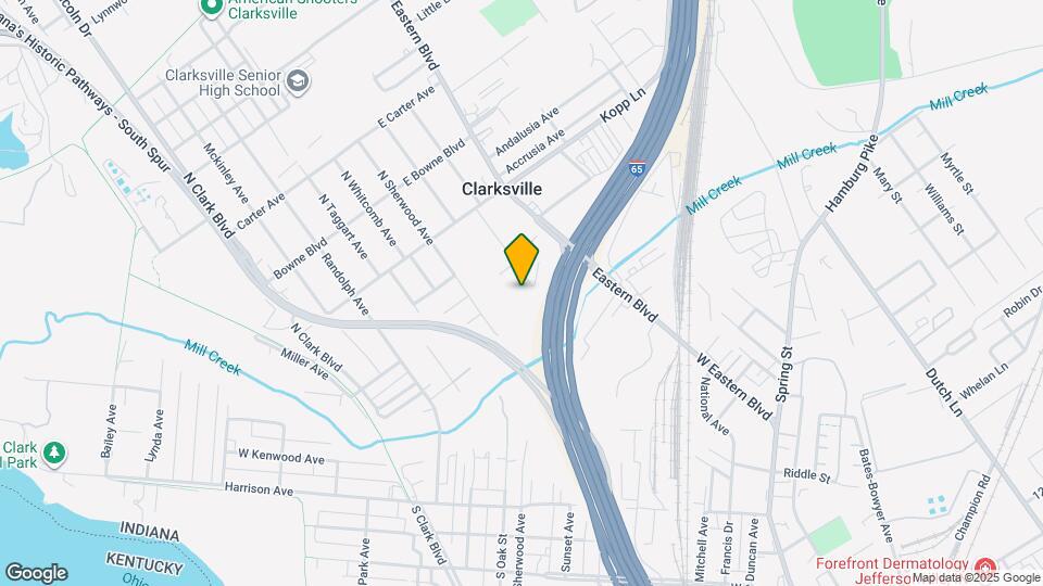 309 N Marshall Ave Map and Location Details