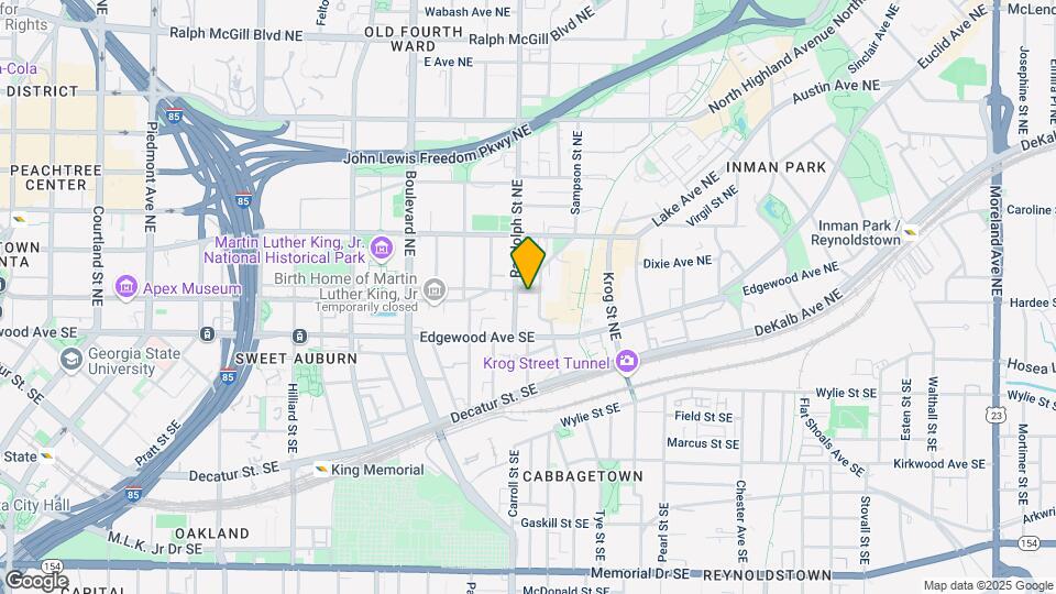 609 Old Wheat St NE Map and Location Details