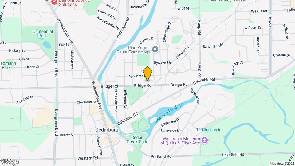 N70W5780 Bridge Rd, Unit 5782 - UPPER Map and Location Details