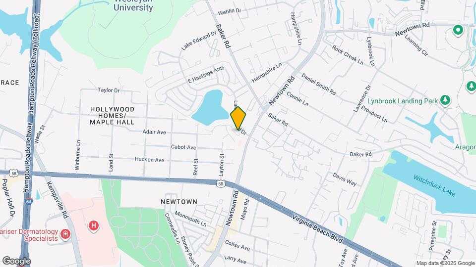 601 Lake Edward Dr Map and Location Details