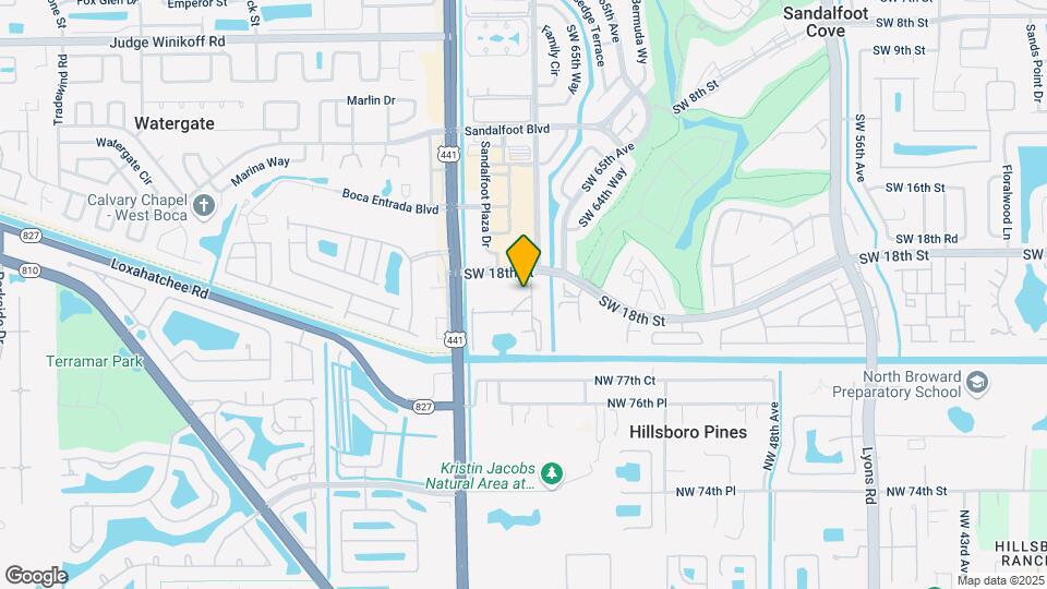 9894 Marina Blvd Mapa y Detalles de la Ubicación