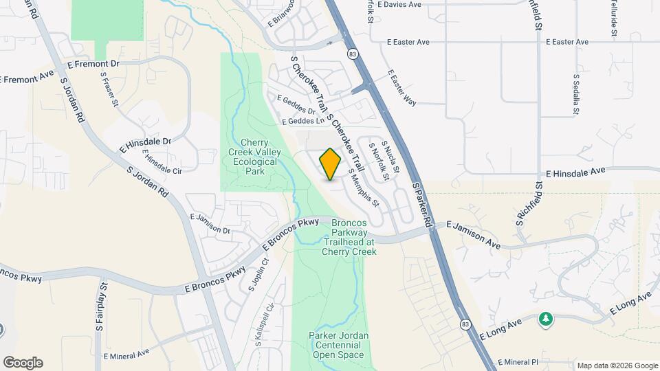 16121 E Hinsdale Ln, Unit 2312J Map and Location Details