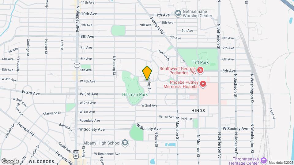 1015 N McKinley St Map and Location Details