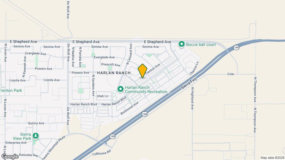 3947 Harlan Ranch Blvd Map and Location Details