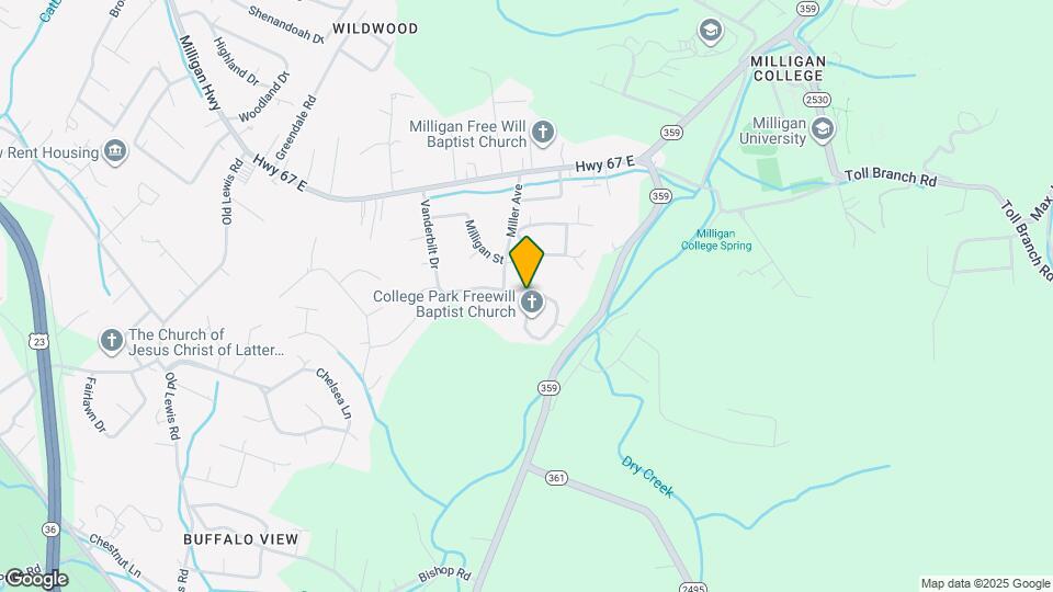 214 Taylor Ave Map and Location Details