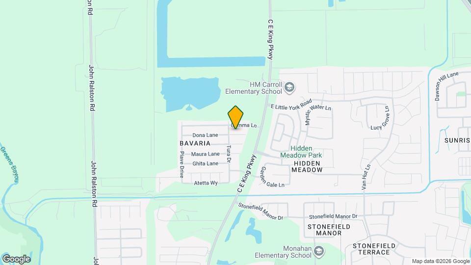 12415 Dona Lane Map and Location Details