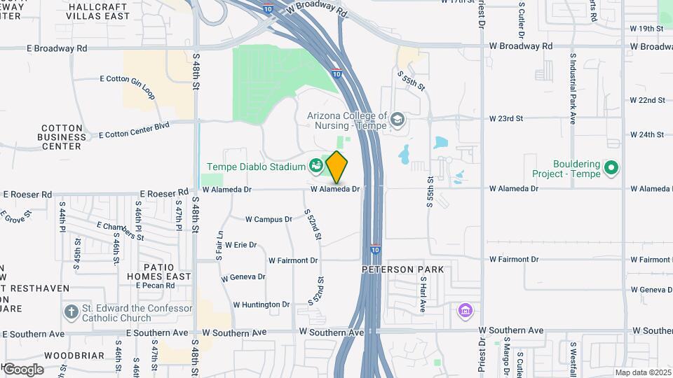 2150 W Alameda Dr Map and Location Details