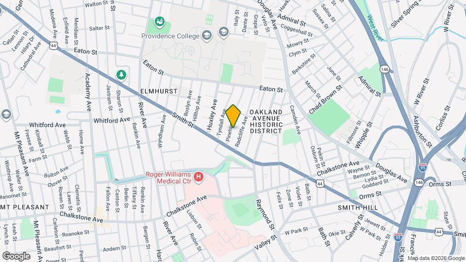 39 Pinehurst Ave, Unit #2 Mapa y Detalles de la Ubicación