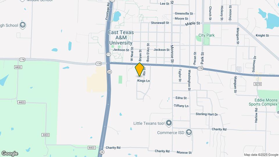 1702 Kings Ln Map and Location Details