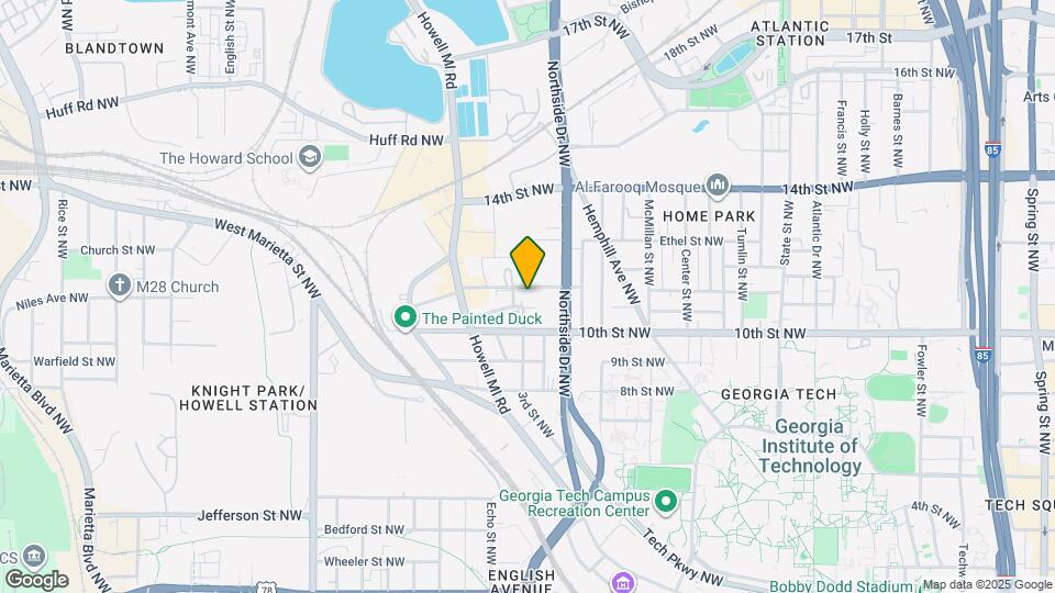 660 11th St NW Map and Location Details