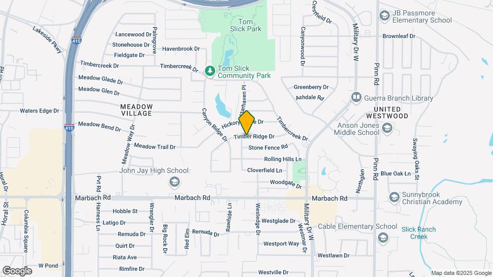 7166 Timber Ridge Dr Map and Location Details