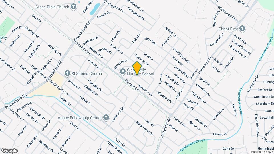 1060 Kingsbrook Ln Map and Location Details