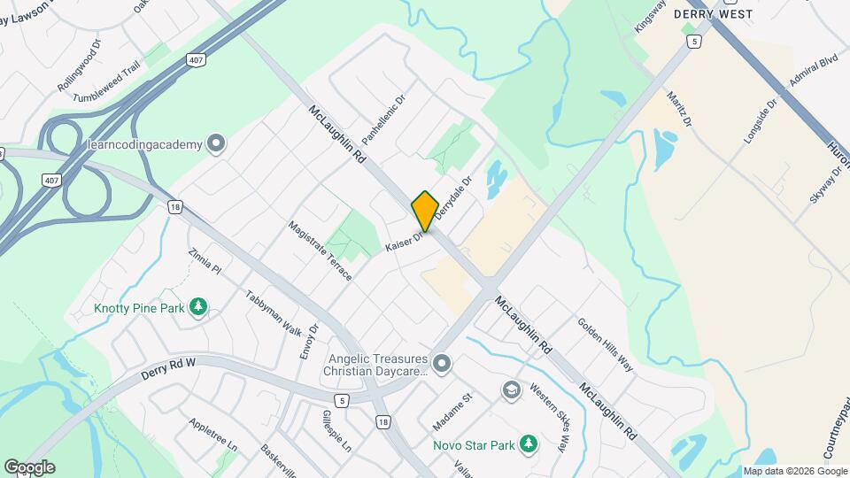 558 Kaiser Dr Map and Location Details