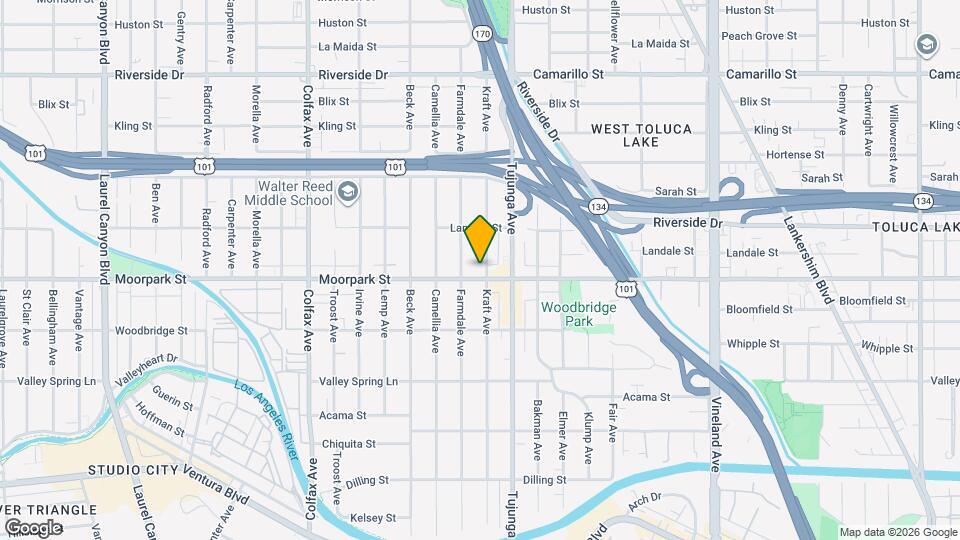 4401 Kraft Ave, Unit 15 Map and Location Details