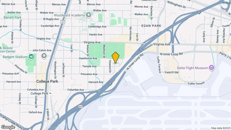 3642 Princeton Ave Map and Location Details
