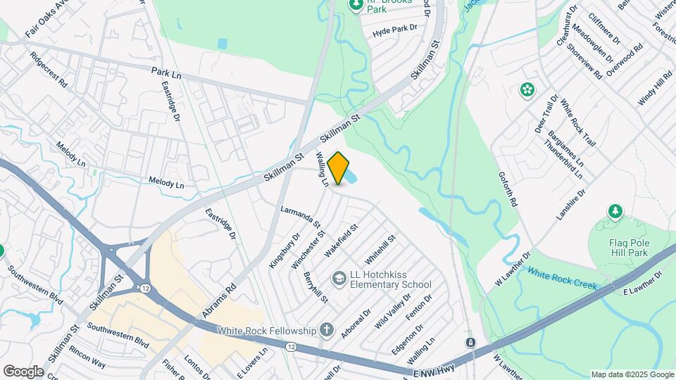 6928 Walling Ln Map and Location Details