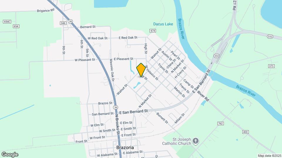 301 Yerby St Map and Location Details