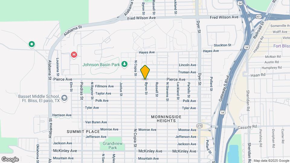4603 Byron St Map and Location Details