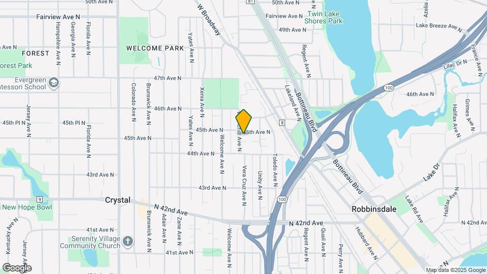 5427 45th Ave N Mapa y Detalles de la Ubicación