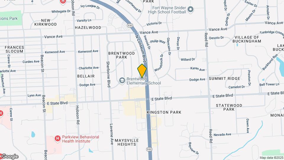 Brentwood Park Apartments Mapa y Detalles de la Ubicación