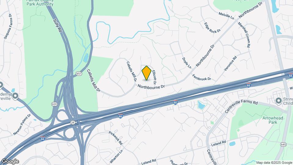 13715 Eastcliff Cir Map and Location Details