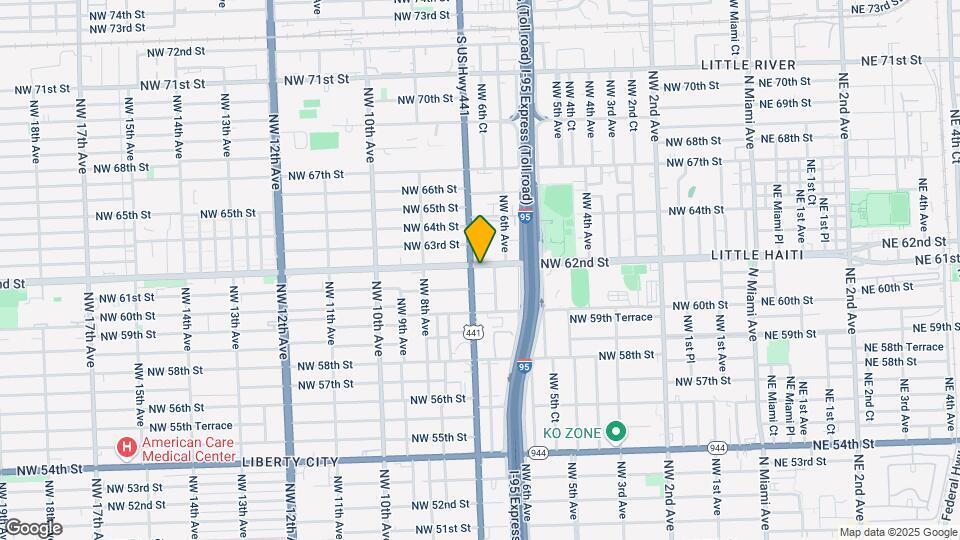 Seventh Avenue Transit Village Mapa y Detalles de la Ubicación