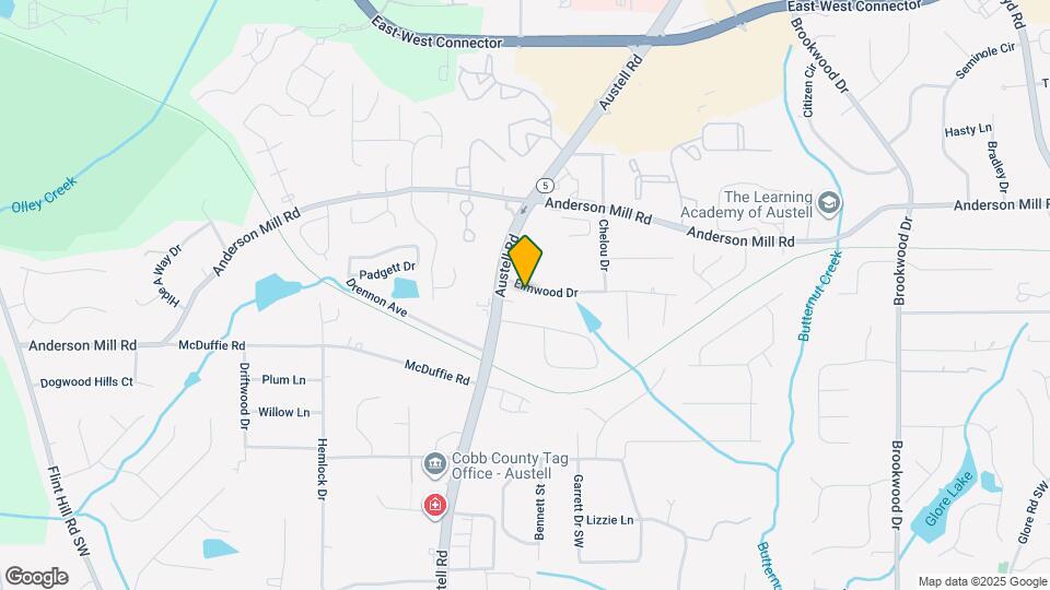 1847 Elmwood Dr Map and Location Details