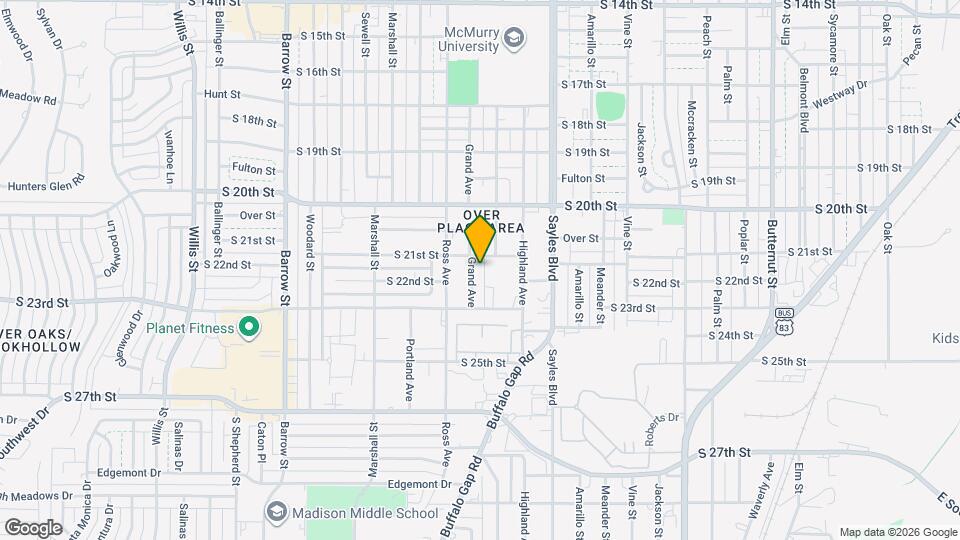 2117 Grand Ave Map and Location Details