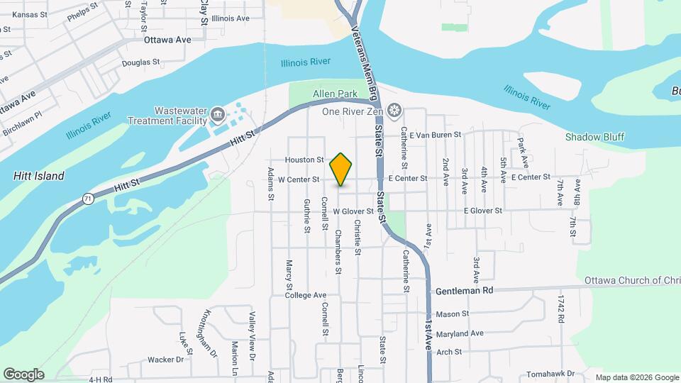 224 W Campbell St Mapa y Detalles de la Ubicación