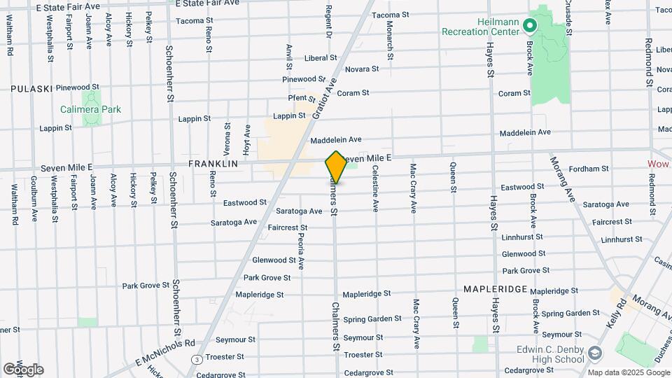 14405 Eastwood St Mapa y Detalles de la Ubicación