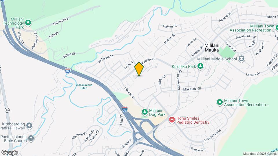 95-1063-1063 Koolani Dr Map and Location Details