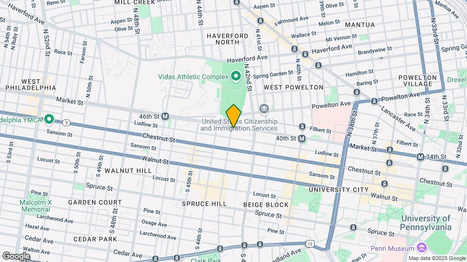 5 S 43rd St Map and Location Details