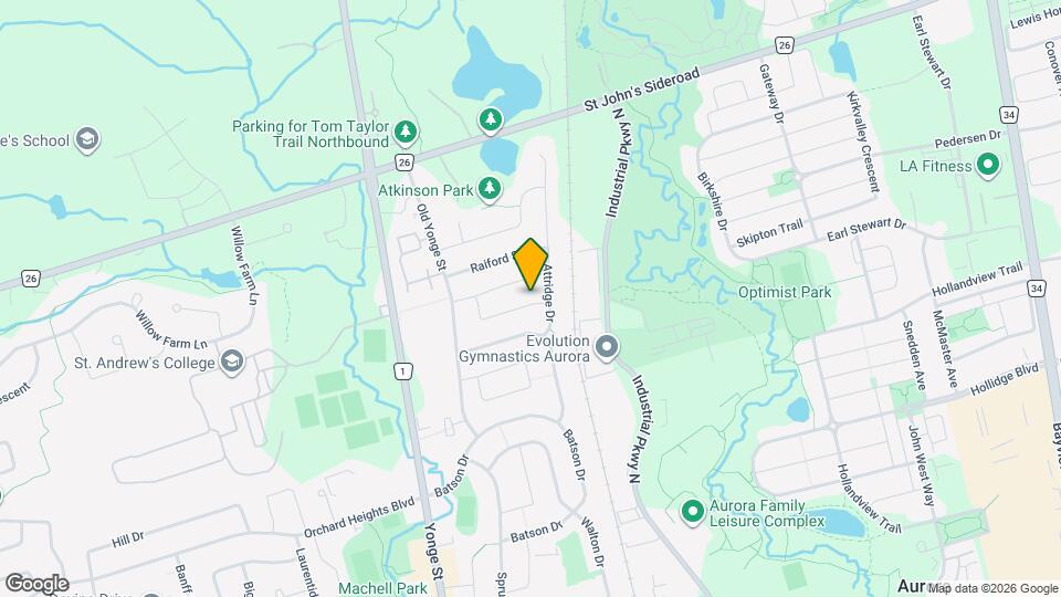 42 Buchanan Crescent Map and Location Details