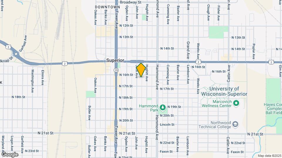 1516 N 16th St Map and Location Details