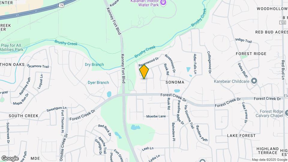 2504 Alexander Ct Map and Location Details