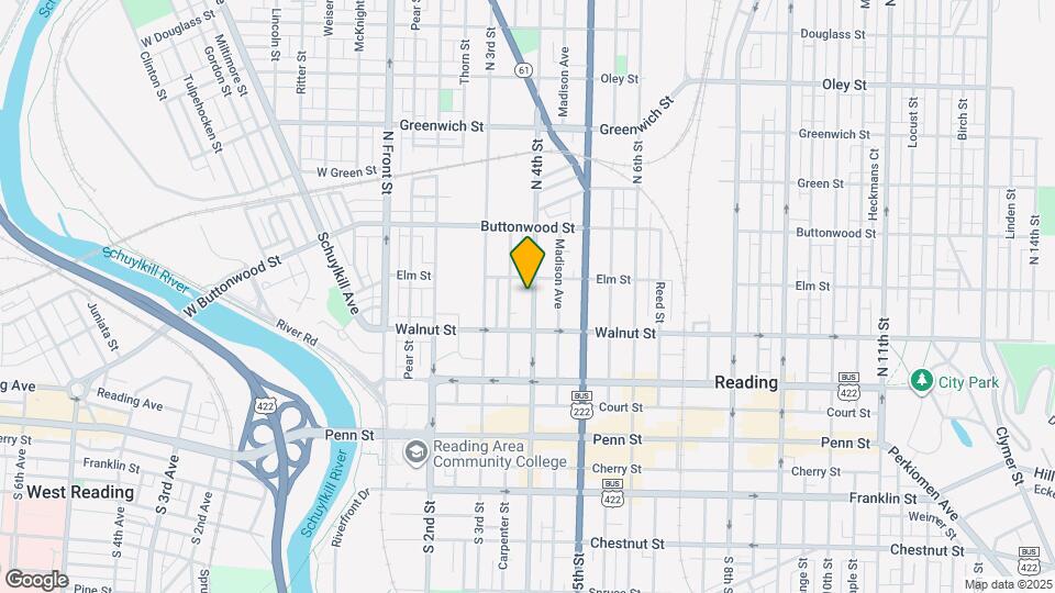 230 N 4th St Map and Location Details