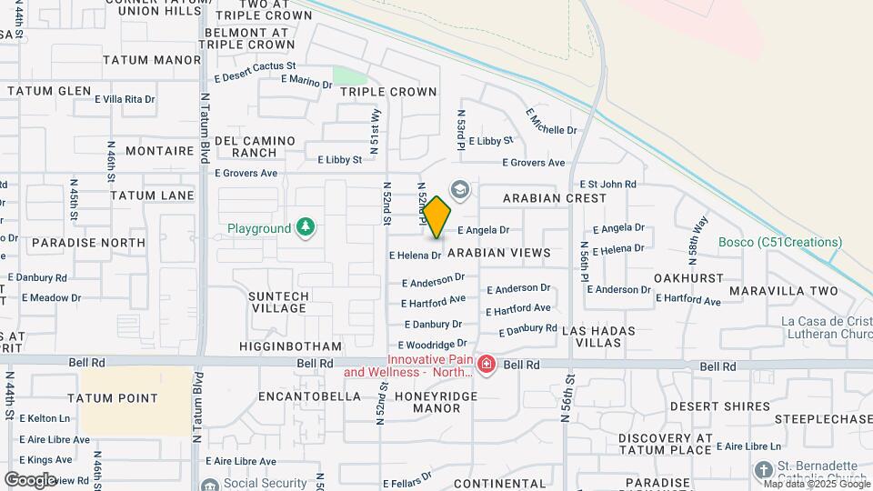 17426 N 53rd St Map and Location Details