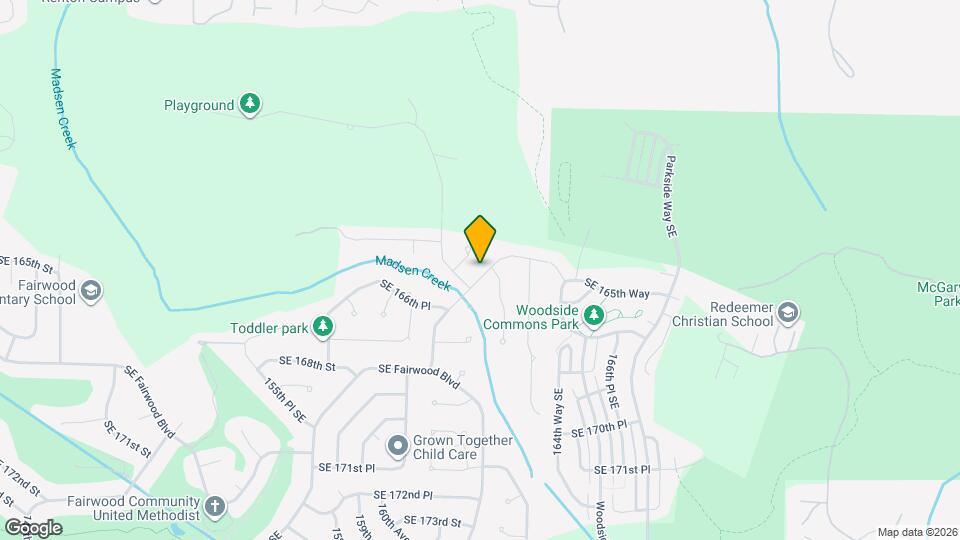 16509 162nd Ave SE Map and Location Details